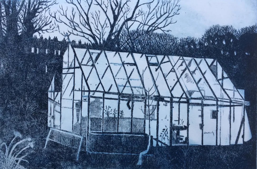 Etching  - Janis Goodman