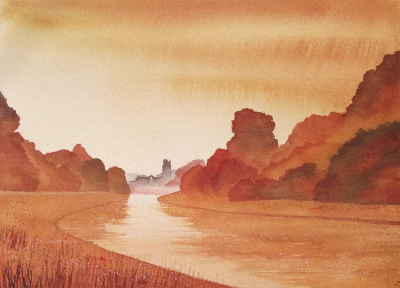Fountains Abbey, Autumn