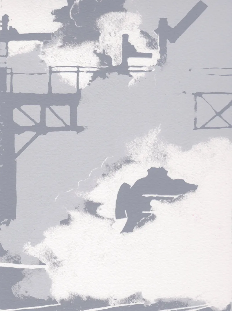 Flying Scotsman - Screen Print, Ian Scott Massie