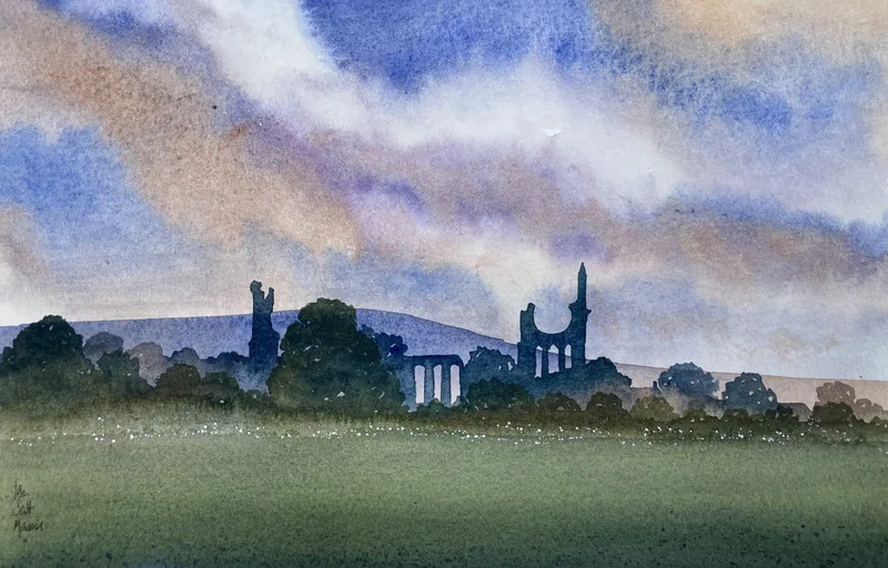 Byland Abbey Morning