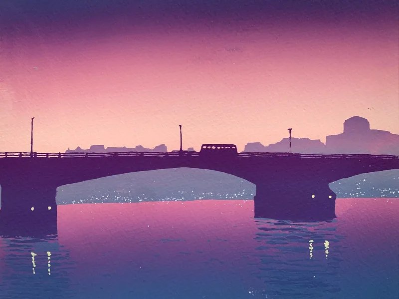 Waterloo Sunset by Ian Scott Massie