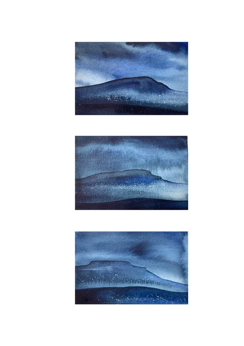 Three Peaks: Blue