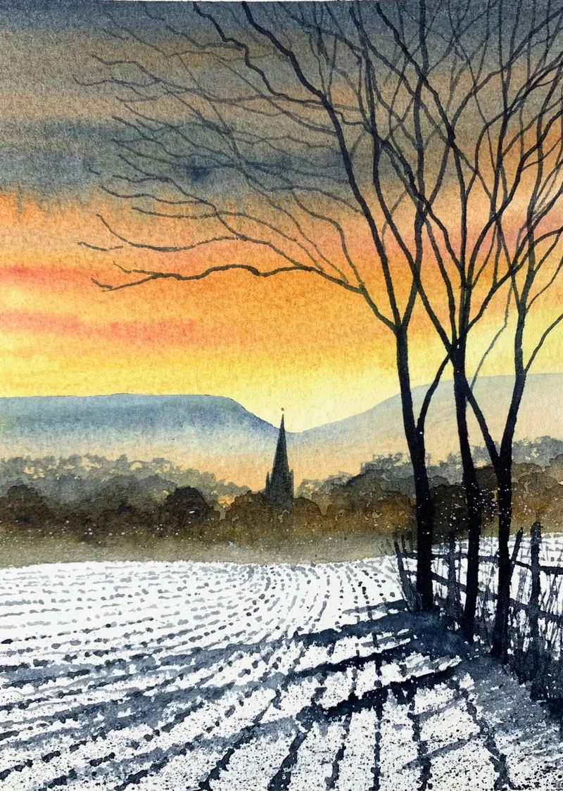 Winter Trees, Masham - Ian Scott Massie
