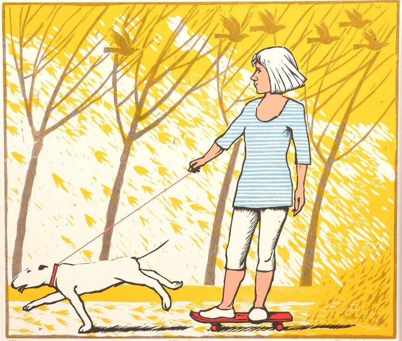 Walking the Dog - Frans Wesselman