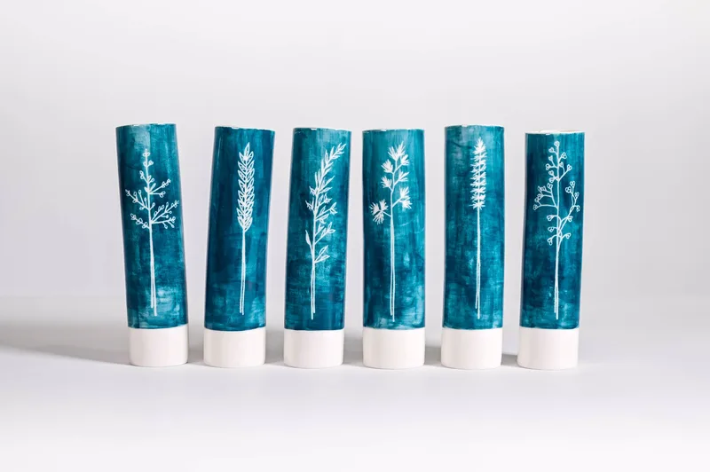 Meadowgrass Specimen Vases - Charlotte Morrison