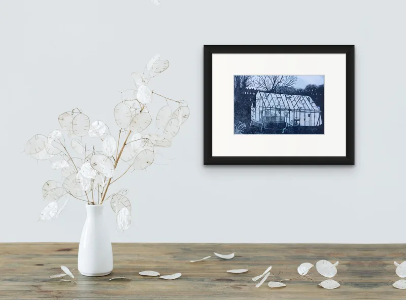 "Illuminated" Etching by Janis Goodman
