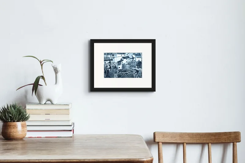 "Birds of Passage" Etching by Janis Goodman