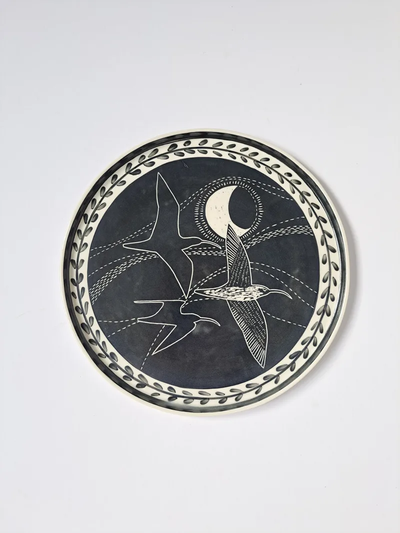 Whimbrel - 7 Whistlers Wall Plate