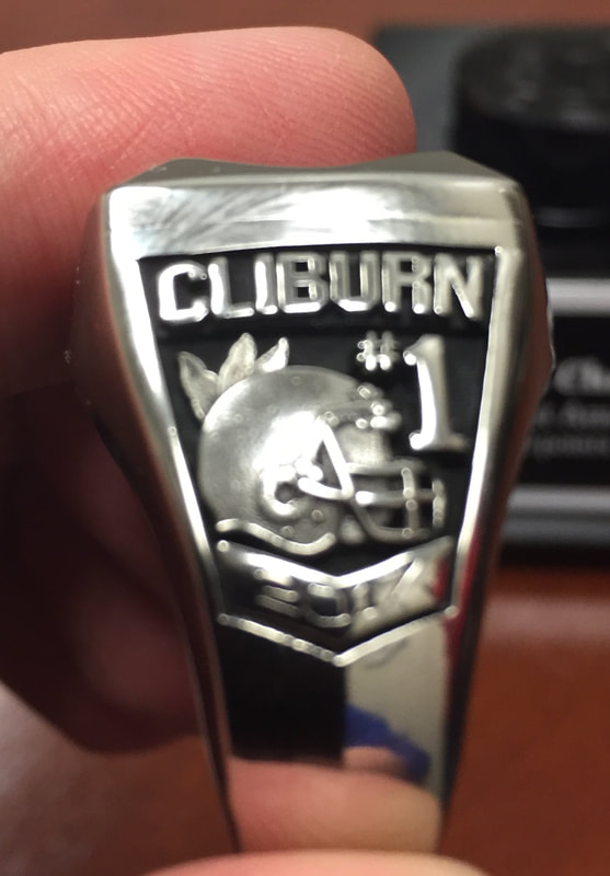 Jostens fantasy football championship ring