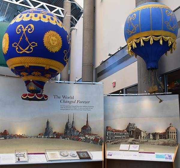 Albuquerque-Balloon-Museum-Le-Martial-Hot-Air-Balloon-Replica