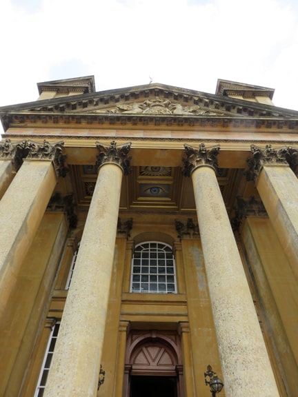 Blenheim Palace The Main Portico