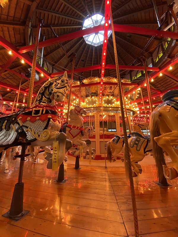 Bushnell Park Carousel An Armored Horse