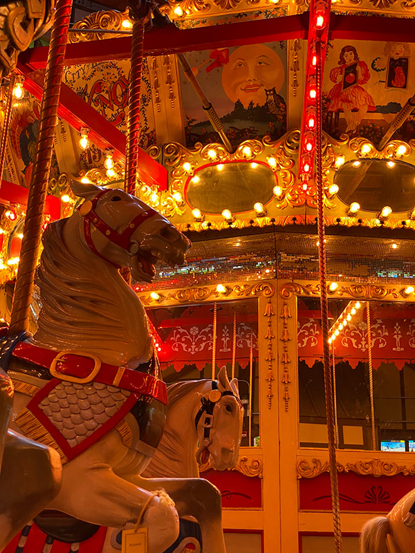 Bushnell Park Carousel A Warm Glow