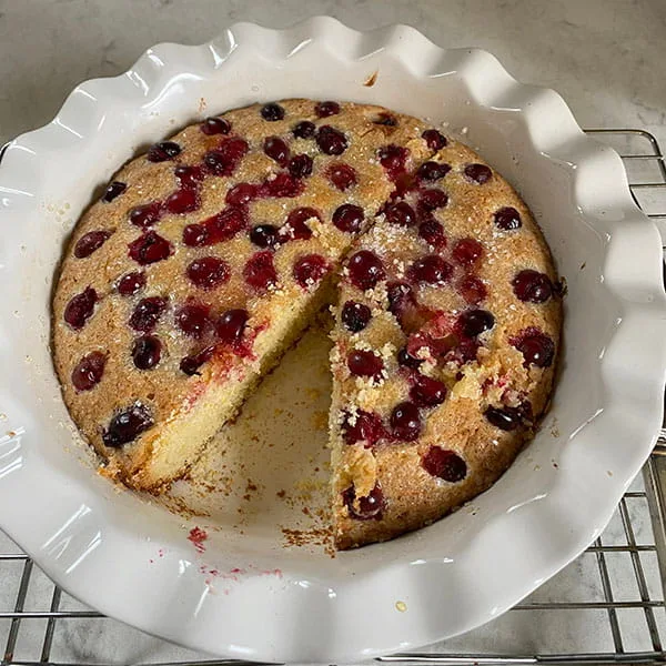 Cranberry Orange Buttermilk Cake