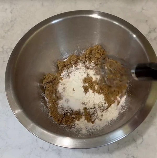 Easy Lemon Bars Whisk Flour, Brown Sugar, Salt