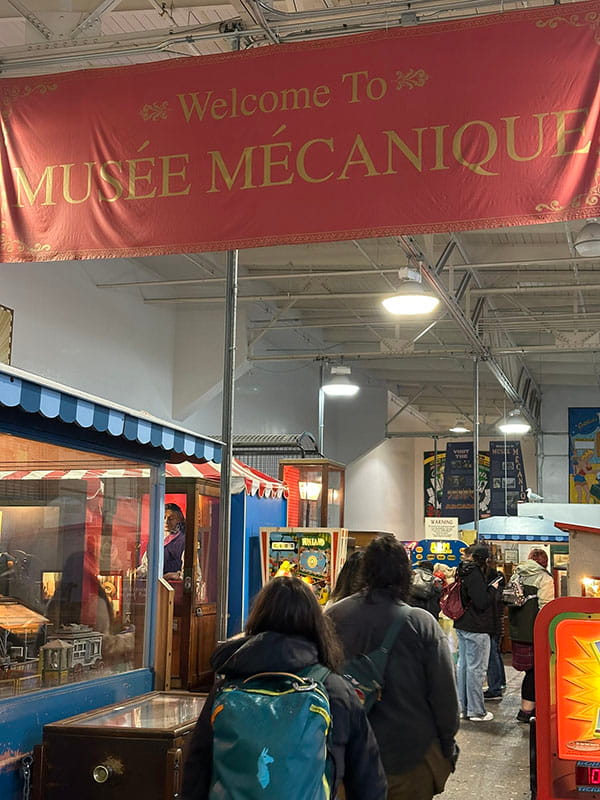 Musee Mecanique San Francisco Welcome