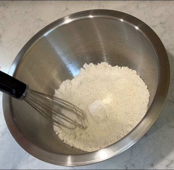Peanut Butter Thumbprint Cookies Whisk Flour Baking Powder Baking Soda