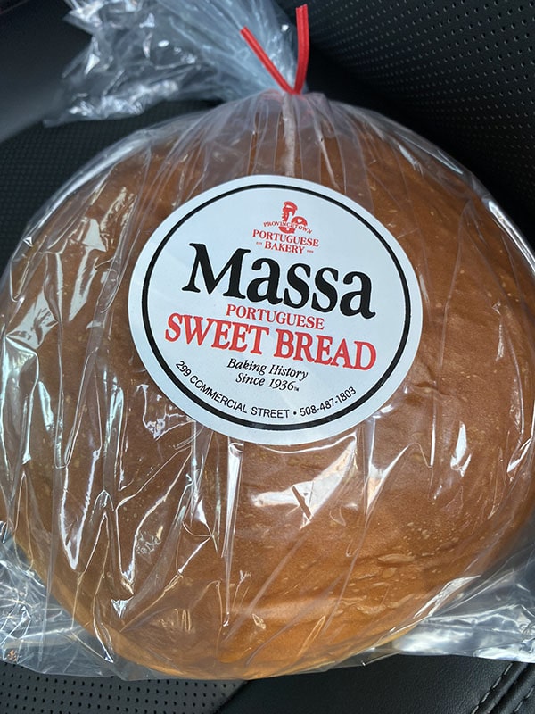 Provincetown Portuguese Bakery Sweet Bread