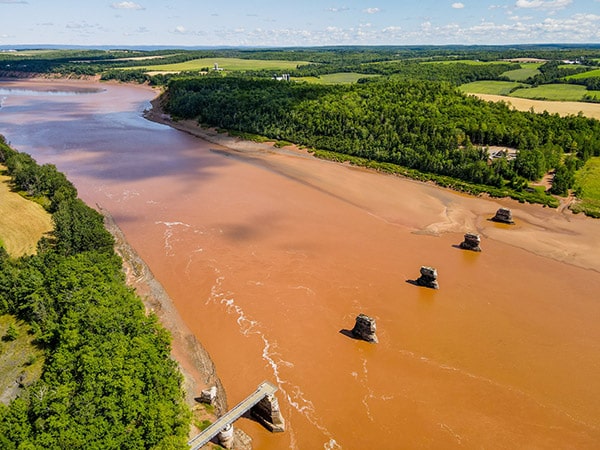 Fundy Interpretive Tidal Centre Observation Deck