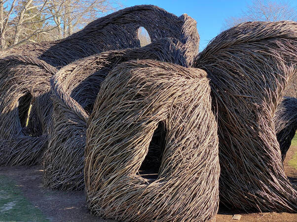 Patrick Dougherty Stickwork A Passing Fancy December 2020