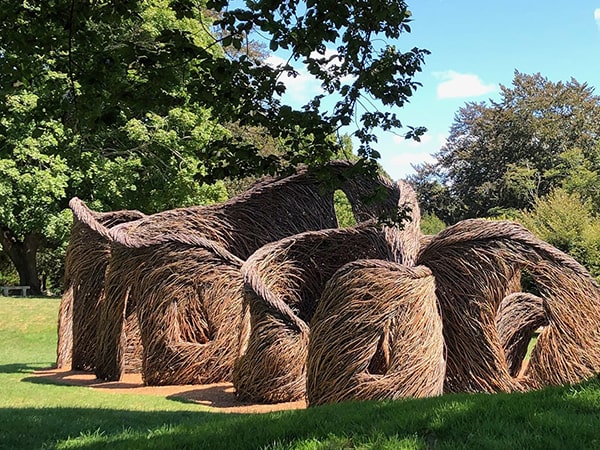 Patrick Dougherty Stickwork A Passing Fancy Side