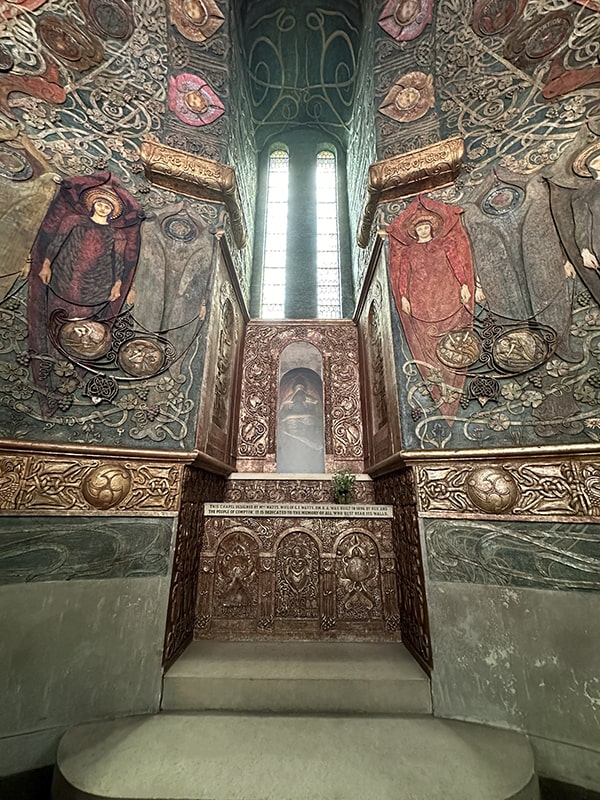 Watts Chapel Surrey The All Pervading Altar Painting