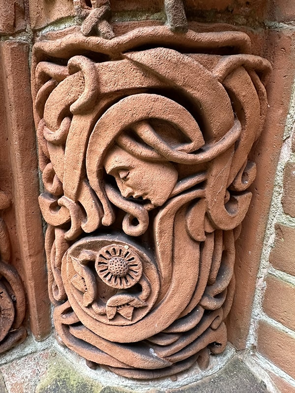 Watts Chapel Surrey Decorative Clay Tiles