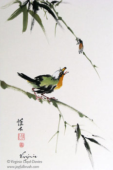 Bamboo, Grapes and Lotus Gallery