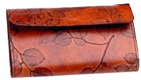 CL Whiting's Leaf Leather - Women's Wallets