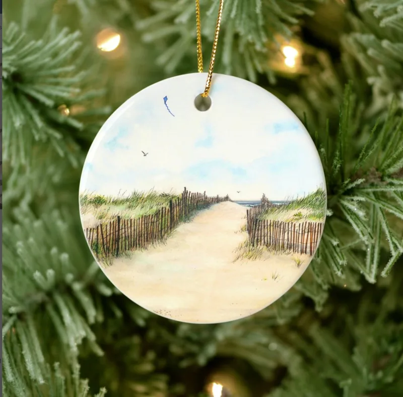 "Summer Dreams" fine porcelain ornament
