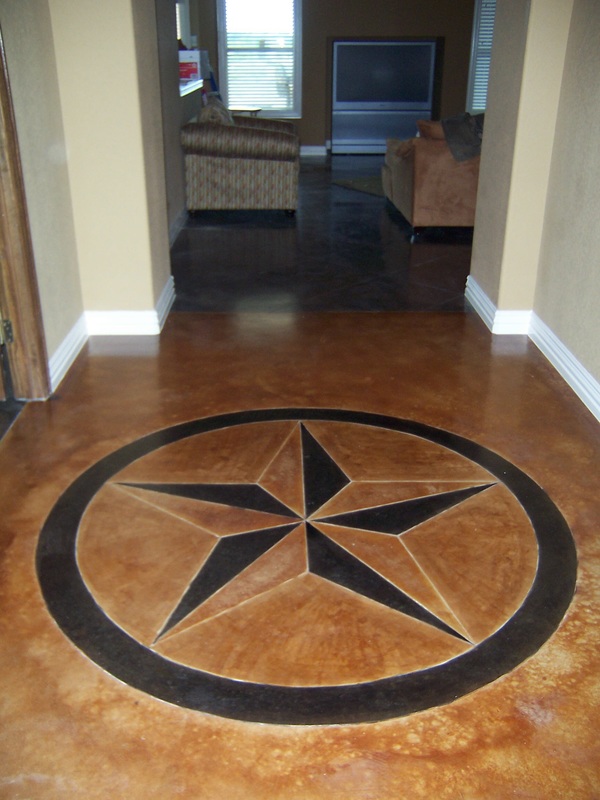 Scored Texas Star