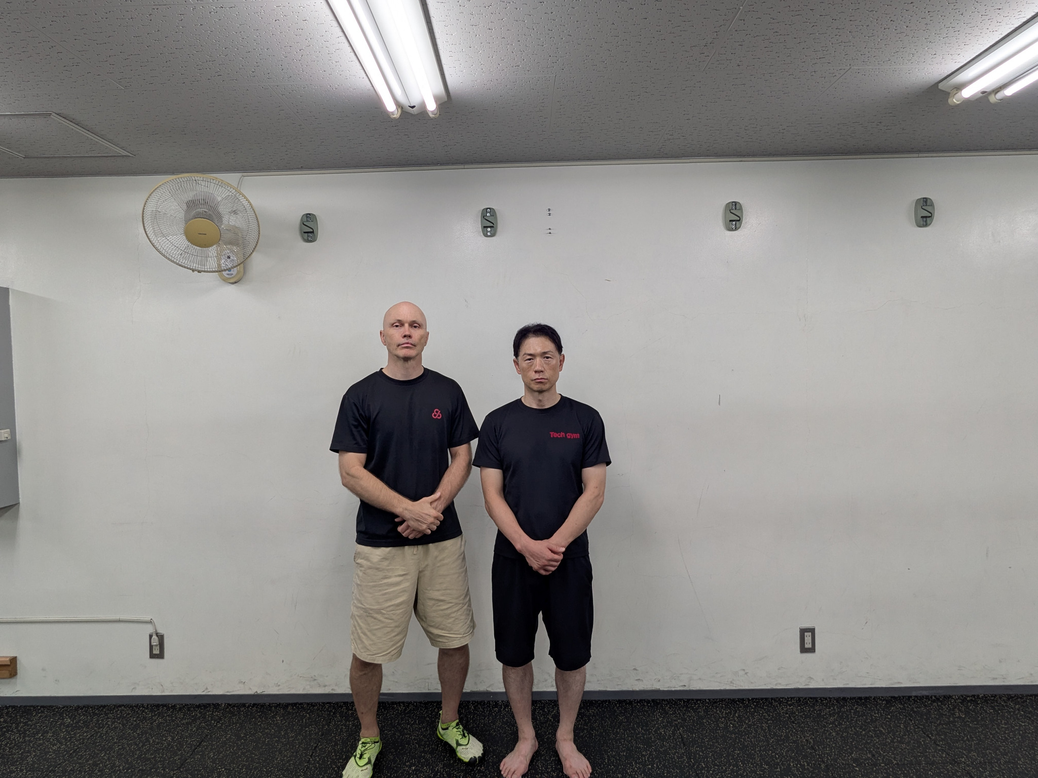 J’s Gym代表イエスパー・ニルスンとTech Gym代表の石川幸生