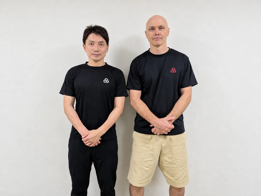 J’s Gym代表イエスパー・ニルスンとパラベラム代表の仲山陽介