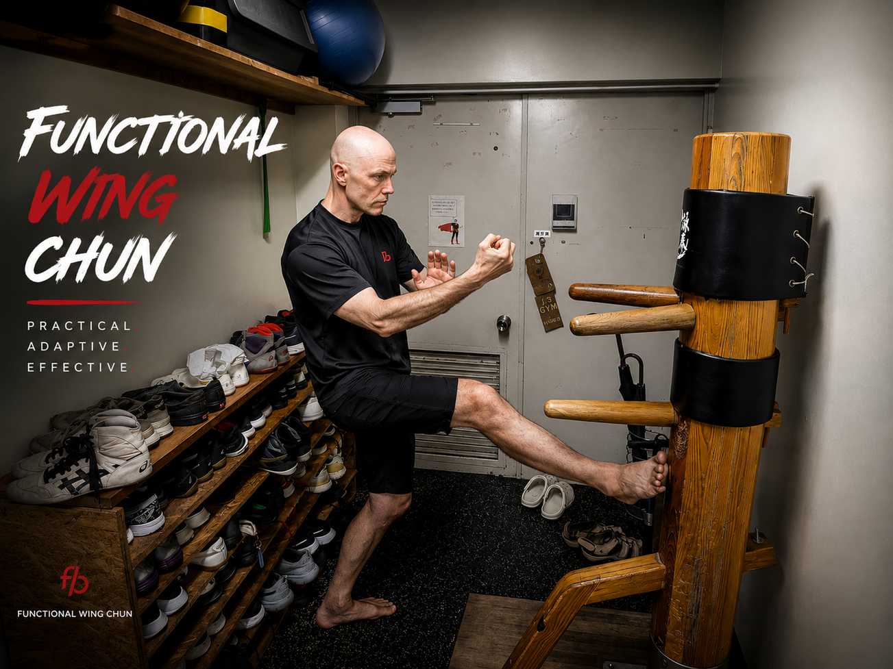 the wing chun wooden dummy is perfect for training adaptability