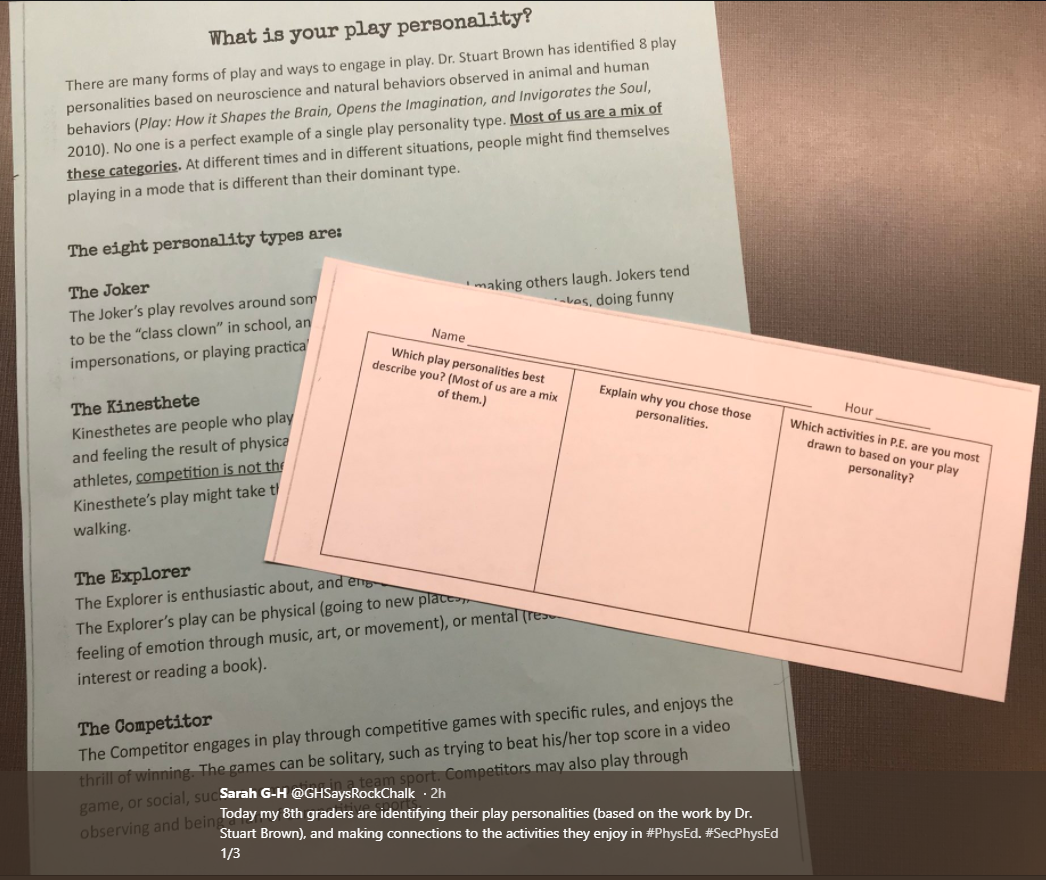 Play Personality