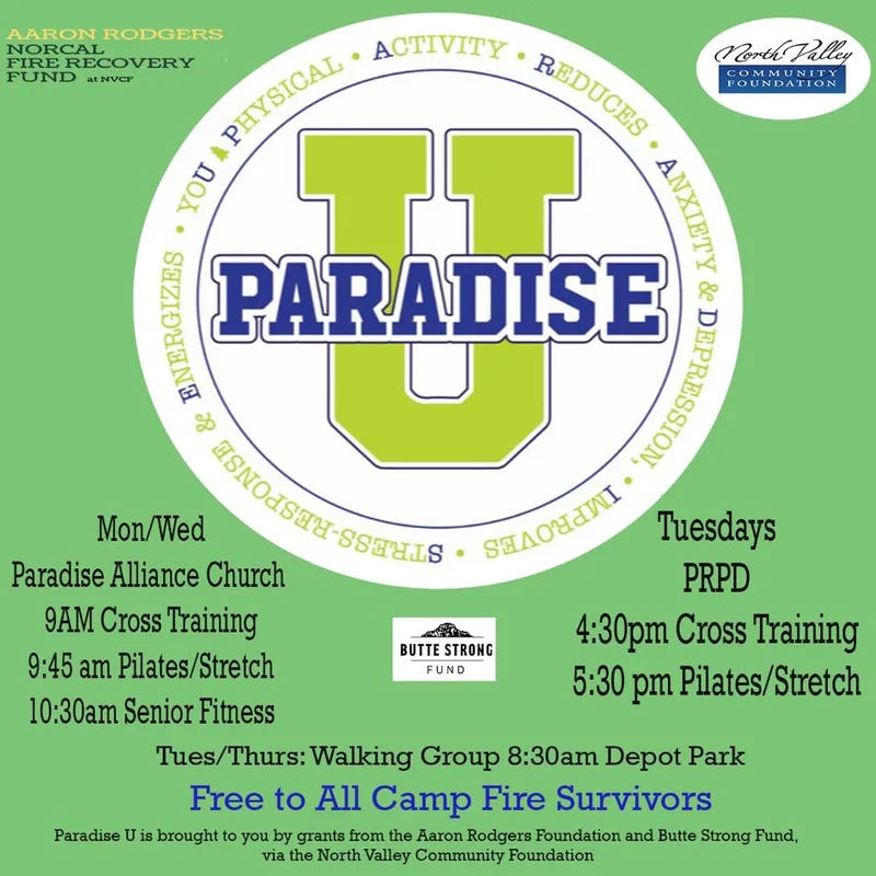 Paradise U: Community Fitness Classes
