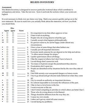Beliefs Inventory