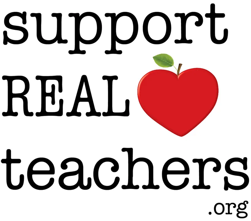 supportREALteachers logo