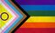 Image of the Progress Intersectionality LGBTQIA+ Flag