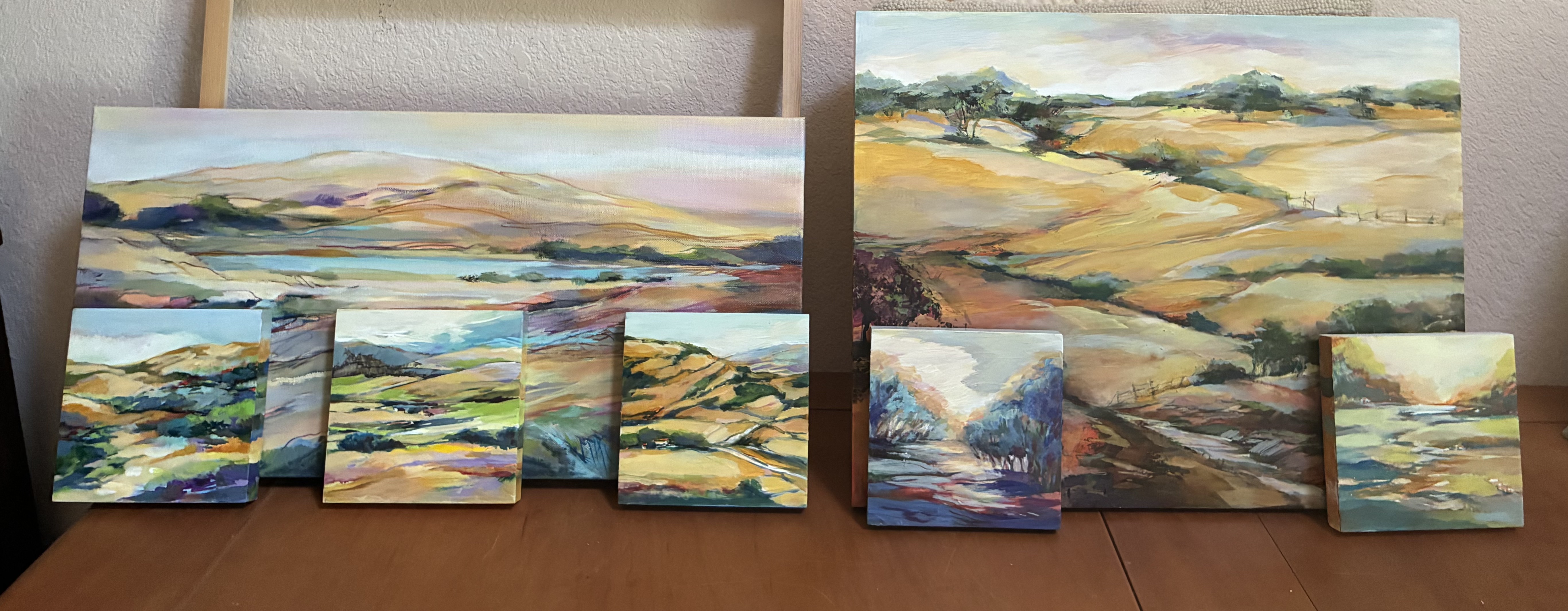 Recent acrylic work 