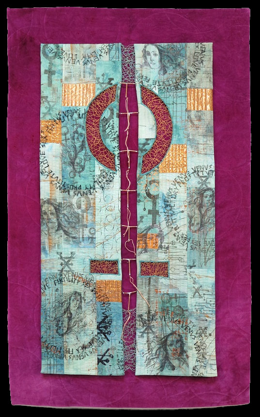 Pride of Belfast (1912) Art Quilt by Claire Passmore