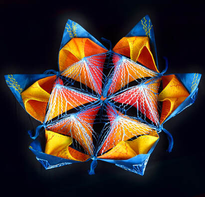 Claire Passmore Textile Sculpture / 3D art quilt 2021