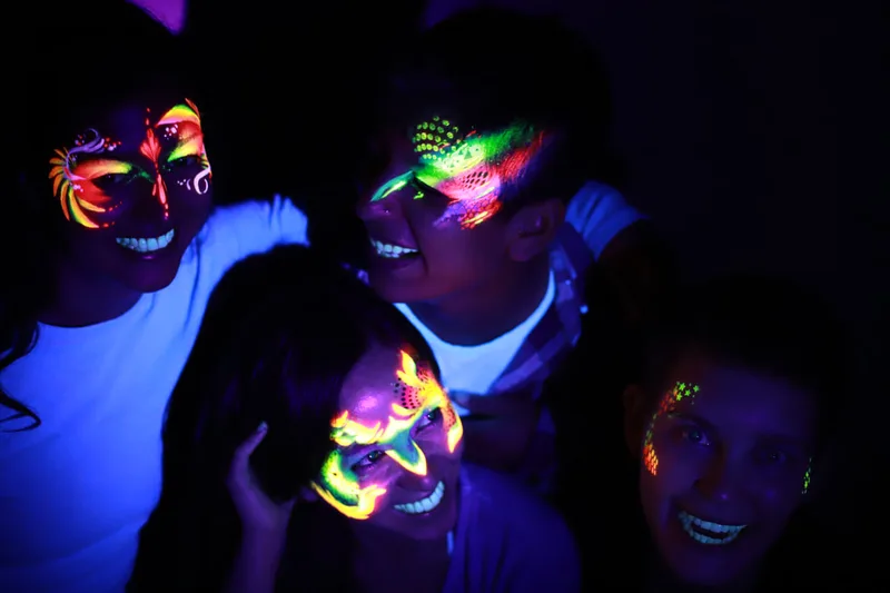 UV Face Paint Bay Area