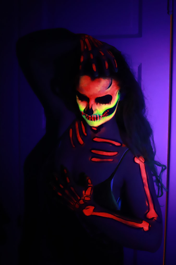blacklight facepaint berkeley