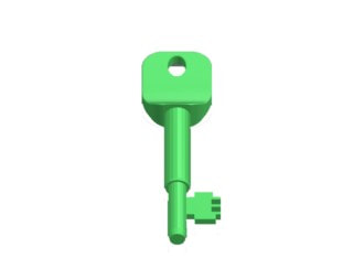 Radar master key - NKS master key STL file