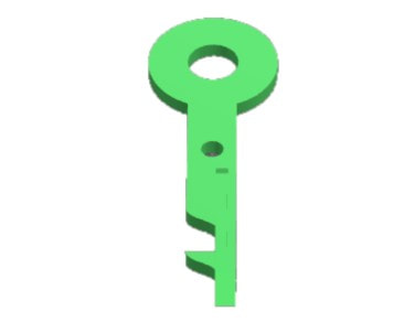 FREE kac compatible call point key - FREE call point key STL FILE