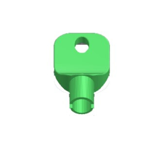 Deb towel and soap dispenser key - K2C605 STL file