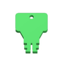 unbranded towel and soap dispenser key - FREE K2C611 STL File