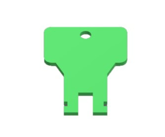 unbranded towel and soap dispenser key - K2C615 STL file