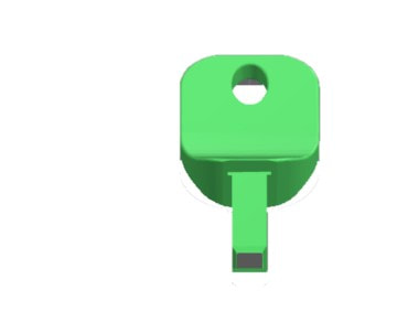 unbranded towel and soap dispenser key - K2C620 STL file
